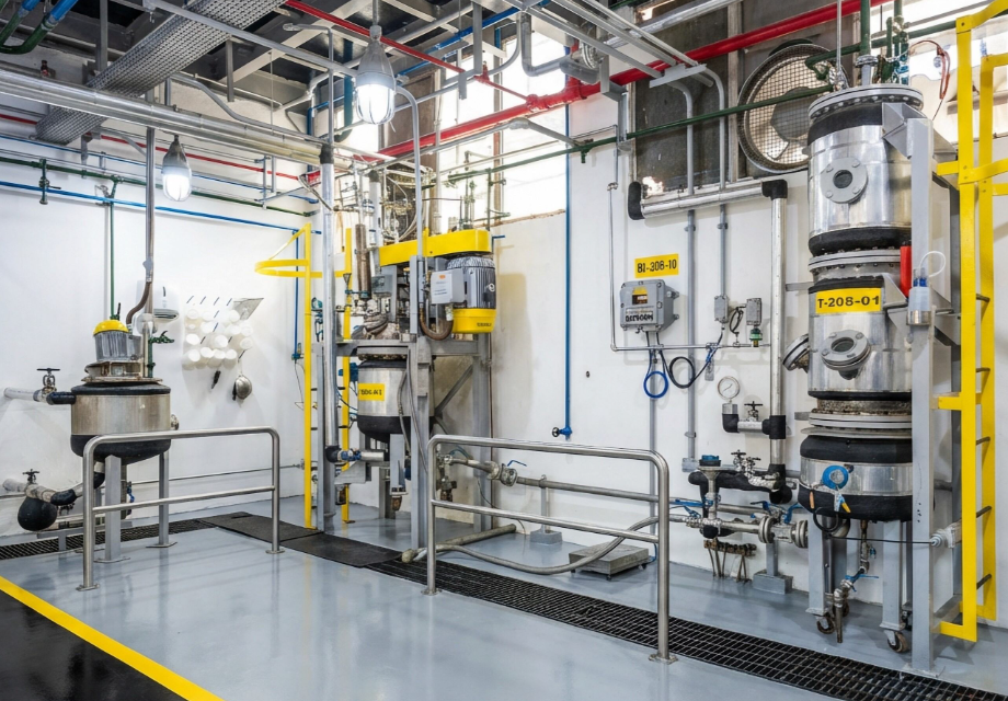 Planta Piloto Nitriflex – Unidade de Pesquisa e Desenvolvimento