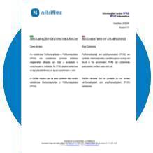 Informações sobre PFAS